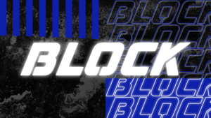 Volleyball Animation Pack - “Gritty Retro” Theme - Royal Blue